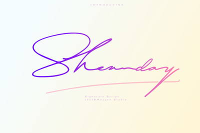 Sheanday | Signature Script Free Download