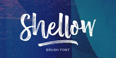 Shellow Brush Font