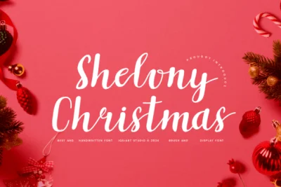 Shelony Christmas Font