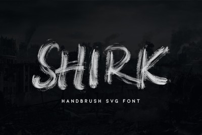 Shirk - Handbrush SVG