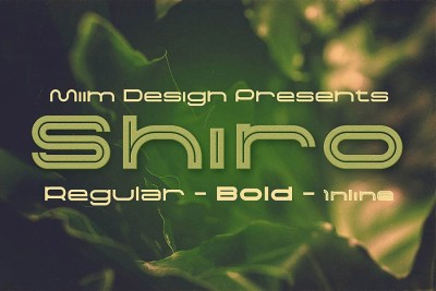 Shiro - Modern Font