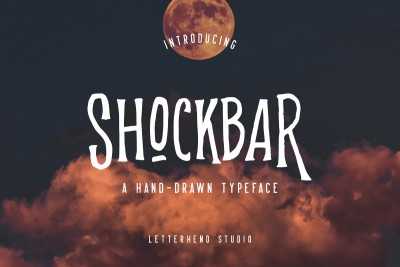 Shockbar Font