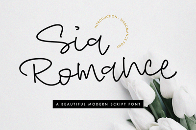 SiaRomance - A Beautiful Script Font Free Download