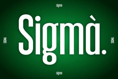 Sigma Font