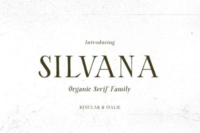 Silvana - Organic Serif Free Download