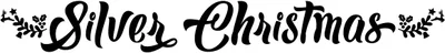Silver Christmas Font