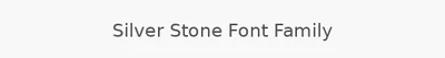Silver Stone Font Family