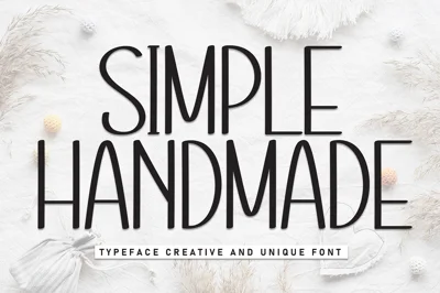 Simple Handmade | Script Font
