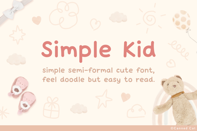 Simple Kid Font Free Download