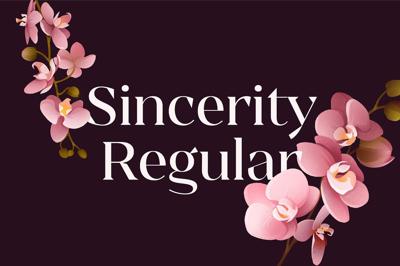 Sincerity Regular Free Download