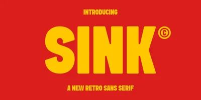 Sink Font