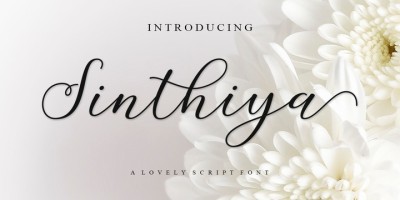 Sinthiya Script Font