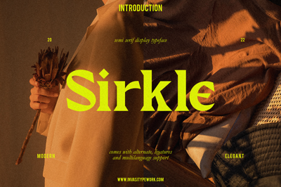 Sirkle - Semi Serif Display Free Download