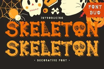 Skeleton Font