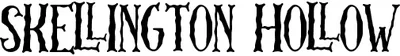 Skellington Hollow Font