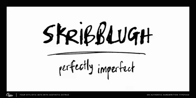 Skribblugh Font