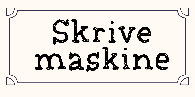 Skrivemaskine Free Download