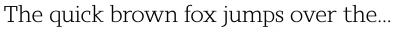 Sky Serif Font