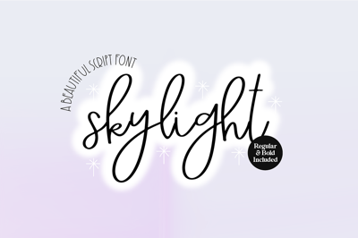 SKYLIGHT Elegant Brush Script Font Free Download