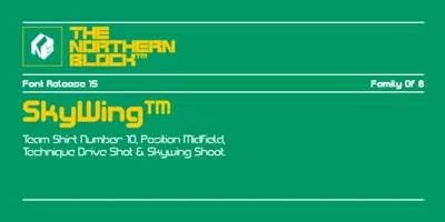 SkyWing Font