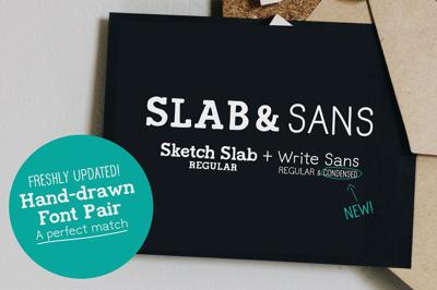 Slab and Sans Font Pair Free Download