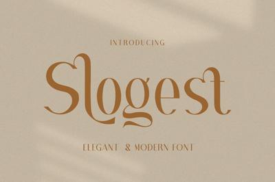 Slogest Sans Serif Font Free Download