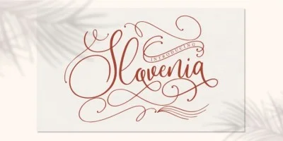 Slovenia Font