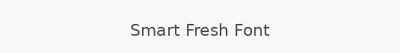 Smart Fresh Font