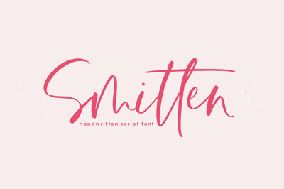 Smitten | Handwritten Script Font Free Download