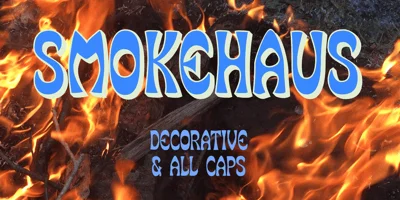 SmokeHaus Font