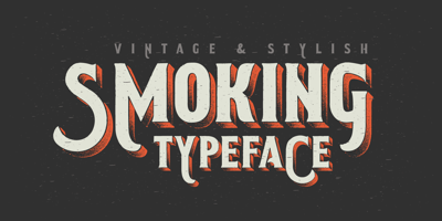 Smoking Typeface Free Download