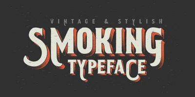 Smoking Typeface
