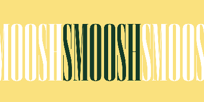 Smoosh Font Free Download