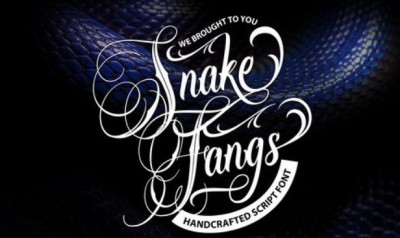 Snake Fangs Font