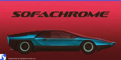 Sofachrome Font