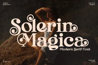 Solerin Magica Modern Serif Font