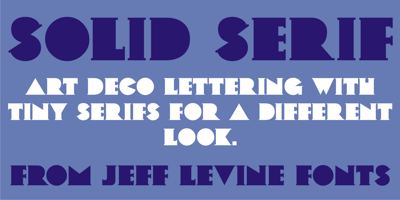 Solid Serif JNL Free Download