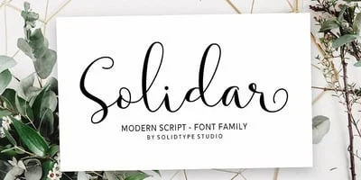 Solidar Font