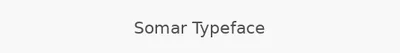 Somar Typeface