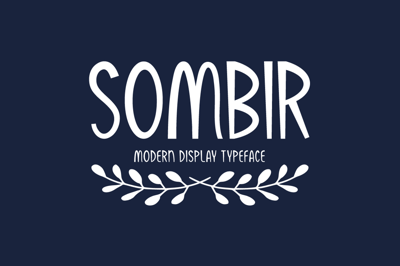 Sombir Typeface Free Download