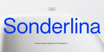 Sonderlina Font