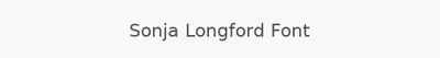 Sonja Longford Font