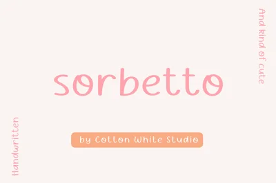 Sorbetto Font