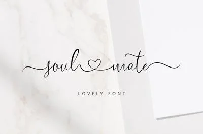 Soul And Mate Lovely Font