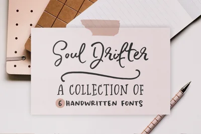 Soul Drifter handwritten font