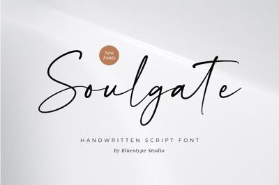 Soulgate - Handwritten Script Font Free Download