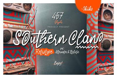 Southern Clan - Retro Type Free Download