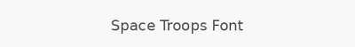 Space Troops Font