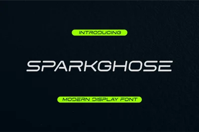 Sparkghose Font