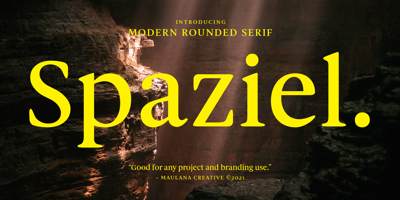 Spaziel Serif Round Free Download